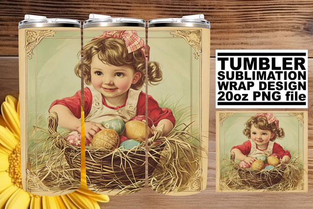 Springtime Celebration Happy Easter Wrap Sublimation afrosvg 