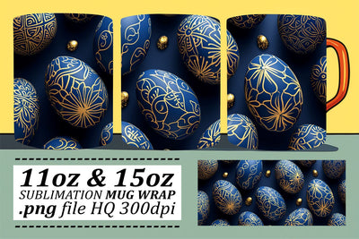Springtime Delight Mug Decor | Easter Sublimation 11oz 15oz Sublimation afrosvg 