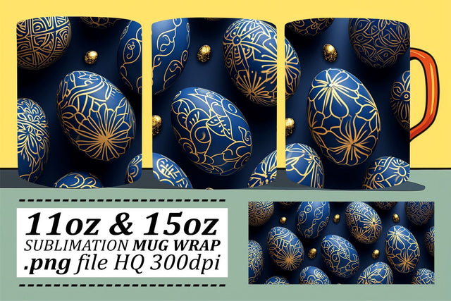 Springtime Delight Mug Decor | Easter Sublimation 11oz 15oz Sublimation afrosvg 