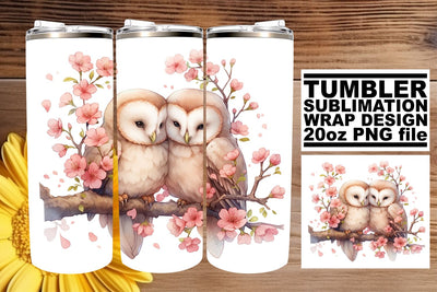 Springtime Feathered Friends Wrap Sublimation afrosvg 