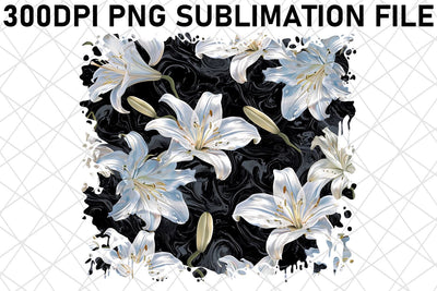 Springtime Floral Fantasy Sublimation Sublimation afrosvg 