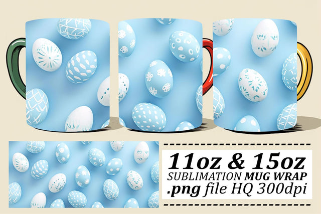 Springtime Floral Mug Wraps | Easter Sublimation 11oz 15oz Sublimation afrosvg 