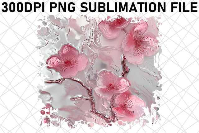 Springtime Floral Sublimation Patterns Sublimation afrosvg 