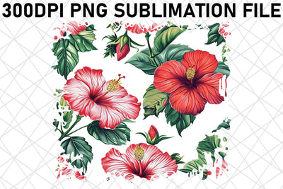 Springtime Garden Sublimation Pattern, Radiant Petal PNG Design, Vibrant Blooms, Spring Delight Sublimation afrosvg 