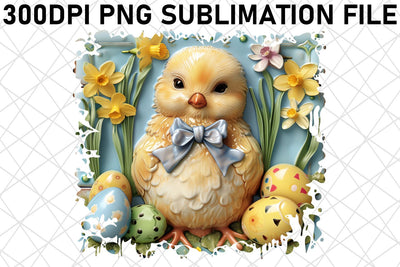 Springtime Happiness: Easter Creature PNG Sublimation afrosvg 