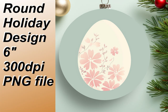 Springtime Joy Ornaments - Sublimation Assortment Sublimation afrosvg 