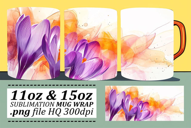 Springtime Petal Spectacle Mug Sublimation Sublimation afrosvg 