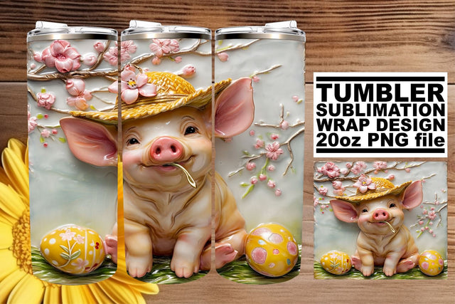 Springtime Wildlife Tumbler Bliss Sublimation afrosvg 