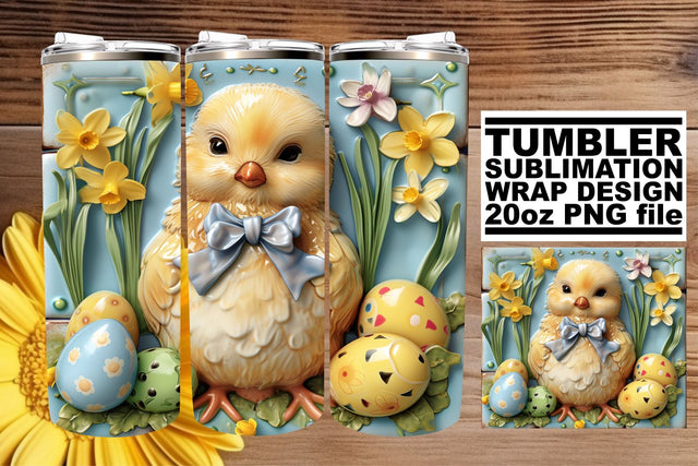 Springtime Wildlife Tumbler Bliss Sublimation afrosvg 