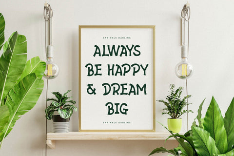 Sprinkle Darling Typeface Font Storytype Studio 