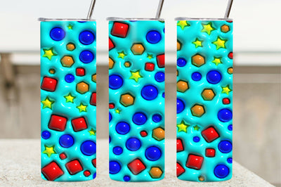 Sprinkle Tumbler Wrap Png 3D Design 3D Paper Rupkotha 