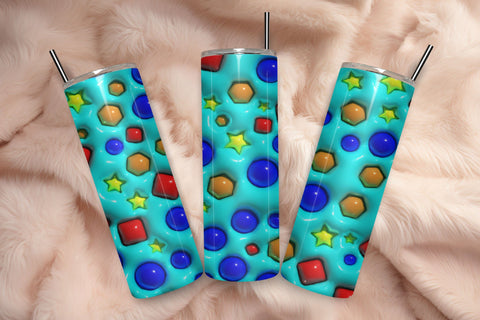 Sprinkle Tumbler Wrap Png 3D Design 3D Paper Rupkotha 