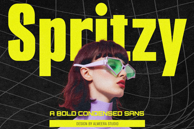 Spritzy - Modern San Serif Font studioalmeera 