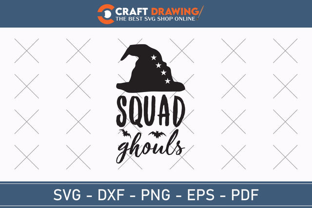 Squad Ghouls Halloween Svg Halloween Svg , Halloween Clipart, Ghost Svg, Halloween Shirt Svg, Hippie Svg, Retro Svg, Svg Bundle, Sublimation Designs SVG Debashish Barman 