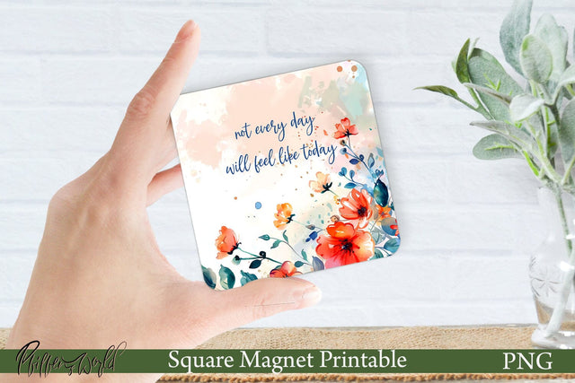 Square Magnet Design | Not every day Sublimation Pfiffen's World 
