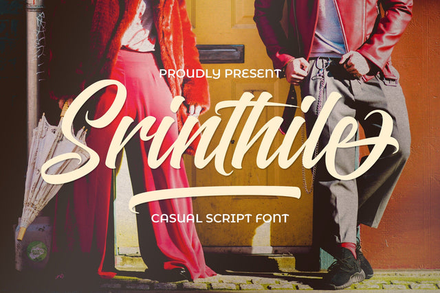 Srinthile Script Font studioalmeera 