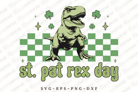 St. Pat Rex Day SVG Design SVG Regulrcrative 