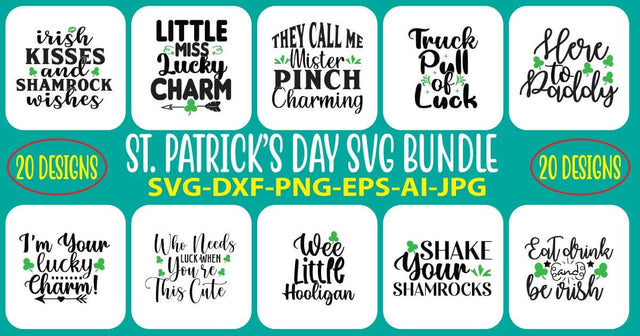 St. Paticks Day SVG Bundle SVG Syaman 
