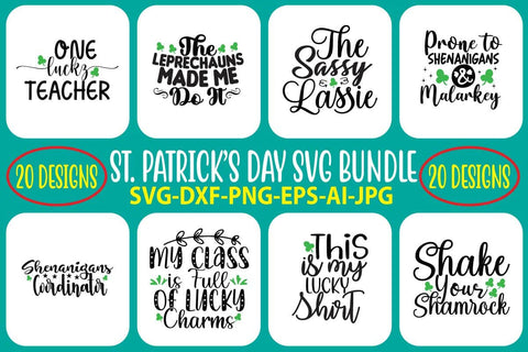 St. Paticks Day SVG Bundle SVG Syaman 