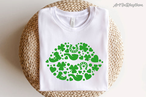 St. Patrick clover svg, Kiss lips svg SVG Artinrhythm shop 