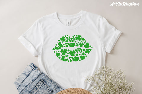 St. Patrick clover svg, Kiss lips svg SVG Artinrhythm shop 