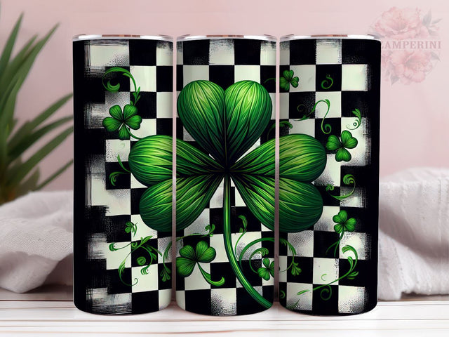St patrick day 20oz Skinny Tumbler Png, Lucky st patrick day png, Straight & Tapered Tumbler Wrap, Instant Digital Download Sublimation Li Zamperini 