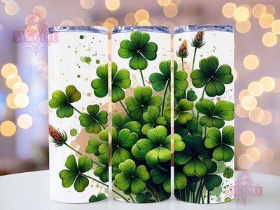 St patrick day Tumbler, 20oz Skinny Tumbler Png, Lucky st patrick day png,Sublimation Designs Downloads - Skinny 20oz Sublimation SvggirlplusArt 