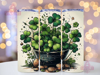 St patrick day Tumbler, 20oz Skinny Tumbler Png, Lucky st patrick day png,Sublimation Designs Downloads - Skinny 20oz Sublimation SvggirlplusArt 