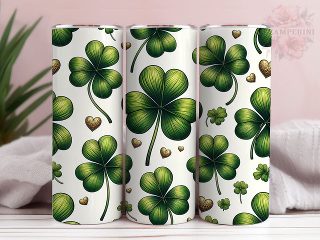St patrick day Tumbler, Lucky st patrick day png, Straight & Tapered Tumbler Wrap, Instant Digital Download Sublimation Li Zamperini 