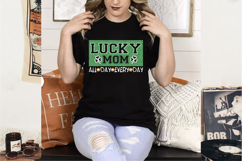 St Patrick s Day PNG Lucky Mom All Day,St Pawtrick's Cats png, Funny St Patrick's png, St Patrick's Day png, Irish Shamrock png Sublimation Creativeart88 