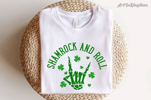 St. Patrick shamrock and roll svg SVG Artinrhythm shop 