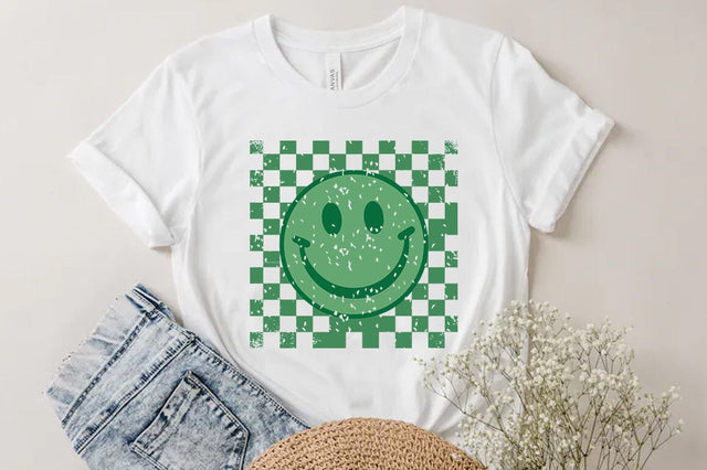 St Patrick Smile face, St patrick's Day Quote SVG Tshirt Design, Irish svg SVG FiveStarCrafting 