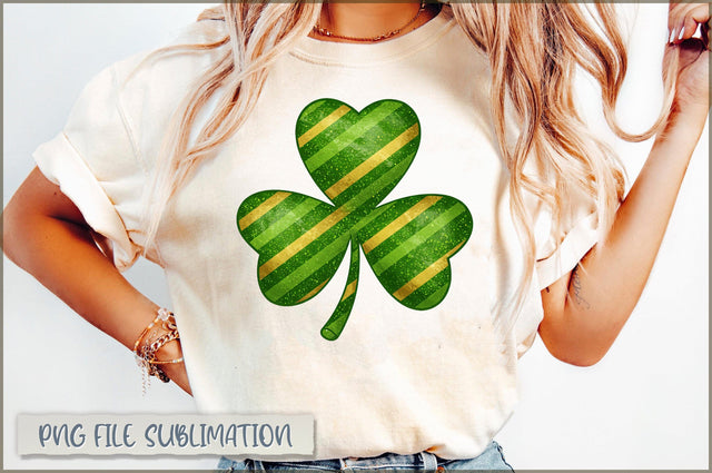 St Patrick's Boho Shamrock PNG Sublimation Shetara Begum 