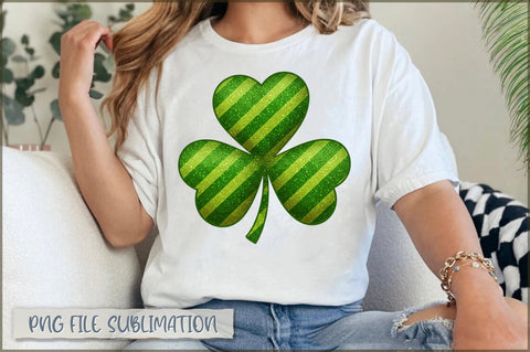 St Patrick's Boho Shamrock PNG Sublimation Shetara Begum 