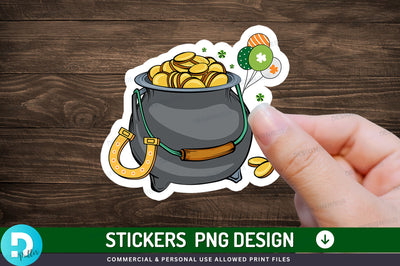 St patricks clipart Sticker Design Sublimation Regulrcrative 