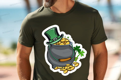 St patricks clipart Sticker Design Sublimation Regulrcrative 