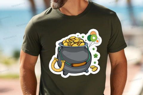 St patricks clipart Sticker Design Sublimation Regulrcrative 