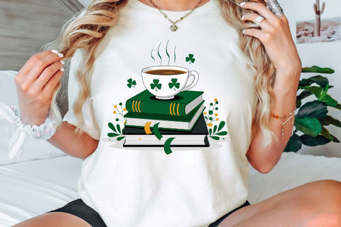 St Patricks Day Book PNG All Booked Sublimation Design Sublimation Regulrcrative 