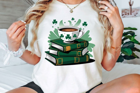 St Patricks Day Book PNG All Booked Sublimation Design Sublimation Regulrcrative 