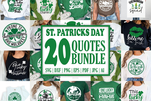 St Patricks Day Bundle SVG | Saint Patrick's Day Cut Files SVG TonisArtStudio 