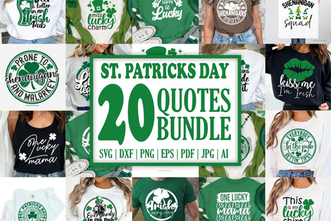 St Patricks Day Bundle SVG | Saint Patrick's Day Cut Files SVG TonisArtStudio 
