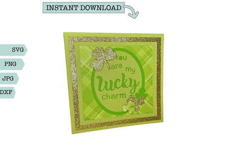 St. Patrick's Day Card- Lucky Charm SVG Sharia Morton Designs 