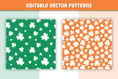 St. Patrick’s Day Collection | PNG Clipart | Vector Patterns | Patricks Day Cute Illustrations | Irish Holiday Symbols Digital Pattern AnnaViolet_store 