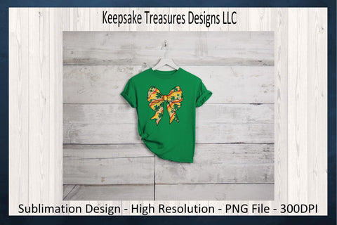 St. Patrick's Day Coquette Bow Set, Sublimation Shamrock Bow PNG, Multi-use Designs, Digital Download Sublimation Keepsake Treasures Designs LLC. 
