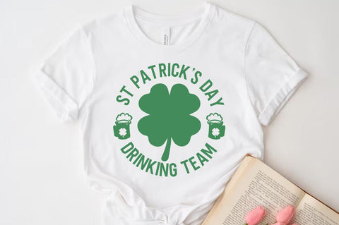 St Patrick's Day Drinking Team, St patrick's Day Quote SVG Tshirt Design, Irish svg SVG FiveStarCrafting 