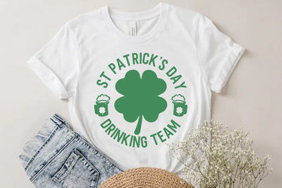 St Patrick's Day Drinking Team, St patrick's Day Quote SVG Tshirt Design, Irish svg SVG FiveStarCrafting 
