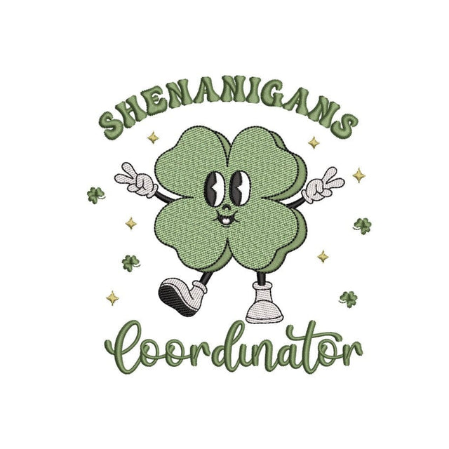 St. Patricks Day Embroidery Design, 3 sizes, Instant Download Embroidery/Applique DESIGNS Nino Nadaraia 