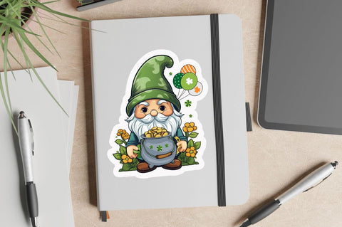 St. Patrick’s Day Gnomes Stickers Sublimation Regulrcrative 
