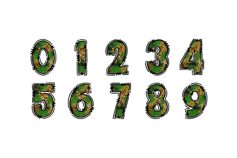 St. Patrick’s Day Leopard Doodle Letters, Green Glitter Alphabet Sublimation BijouBay 