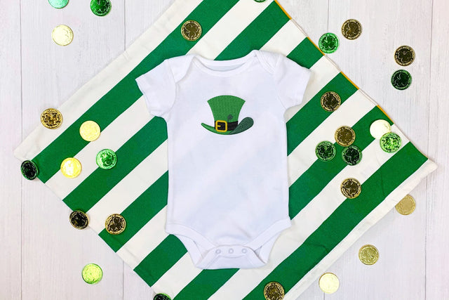 St Patrick's Day Leprechaun Hat Mini Embroidery Embroidery/Applique DESIGNS Designed by Geeks 